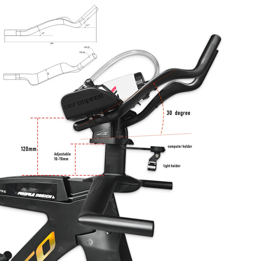 T912 Triathlon Bike Frameset