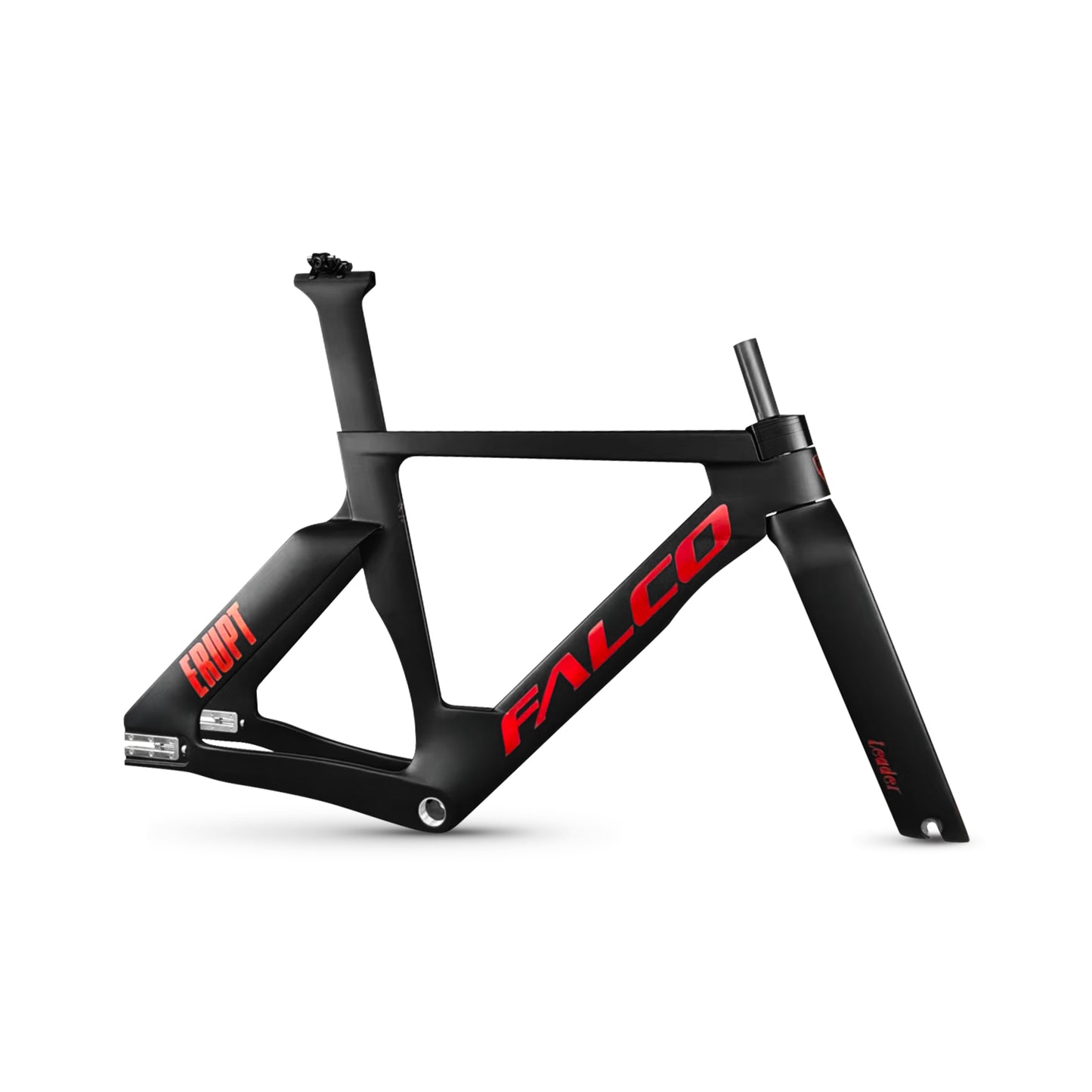 Falco Fixed Gear Bicycle Frameset Carbon Fiber 700C Lightweight BSA T800 With Fork Seatpost Track Bike Frame Set