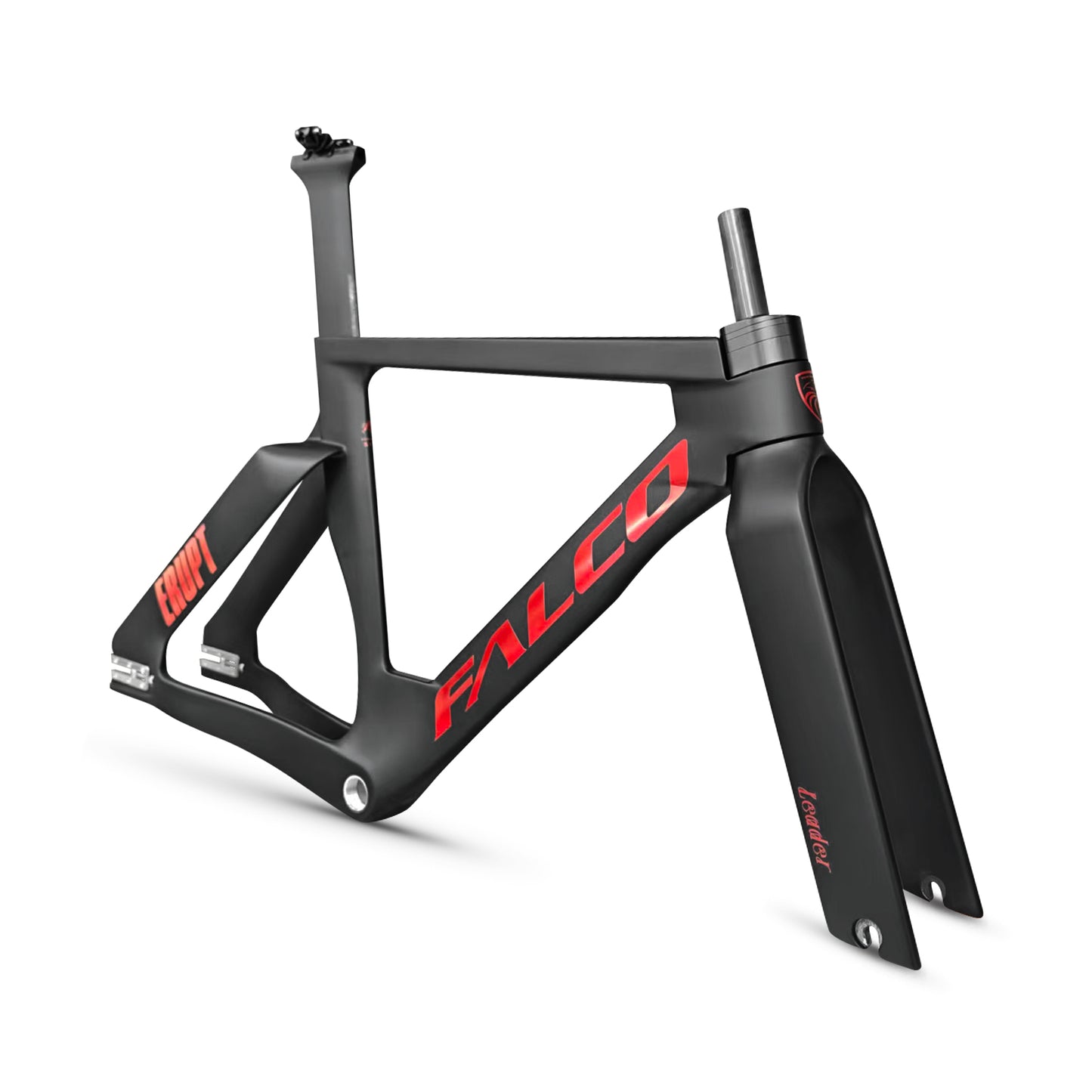 Falco Fixed Gear Bicycle Frameset Carbon Fiber 700C Lightweight BSA T800 With Fork Seatpost Track Bike Frame Set