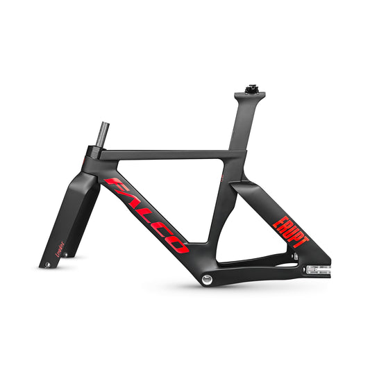 Falco Fixed Gear Bicycle Frameset Carbon Fiber 700C Lightweight BSA T800 With Fork Seatpost Track Bike Frame Set