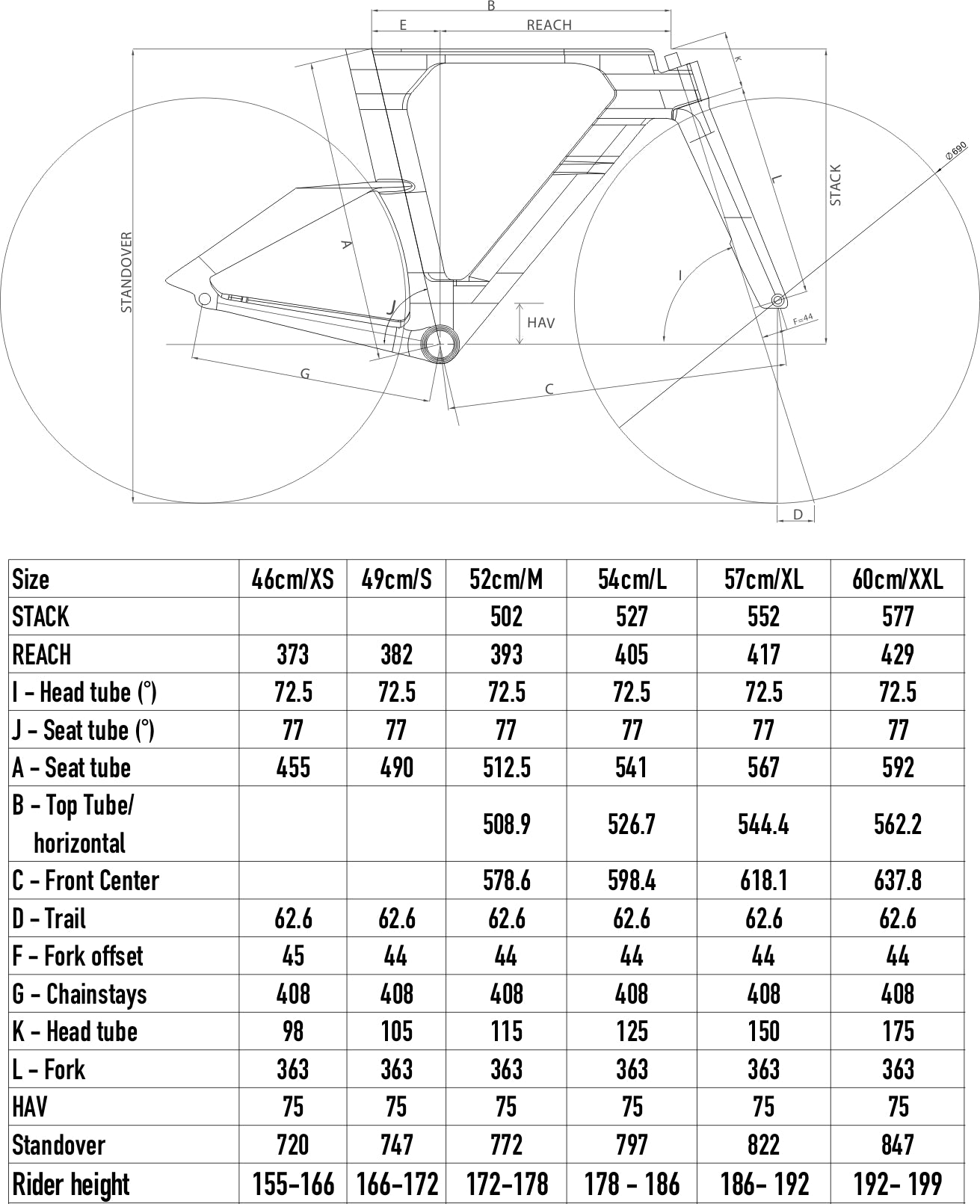 FALCO High End Time Trial Full Carbon Fiber TT Frame T918